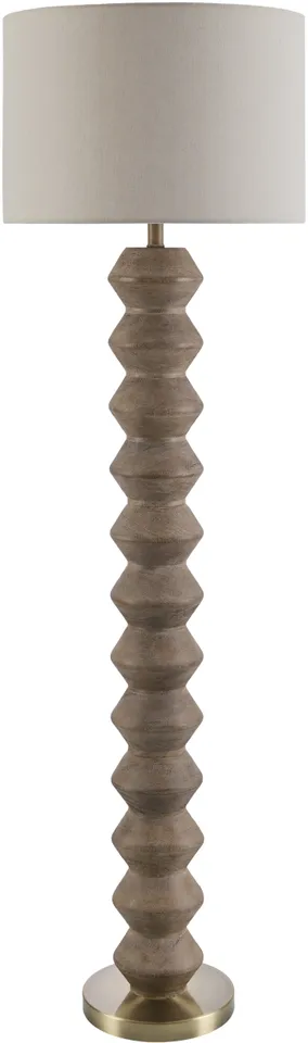 Mungo  Painted 63"H x 18"W x 18"D Accent Floor Lamp