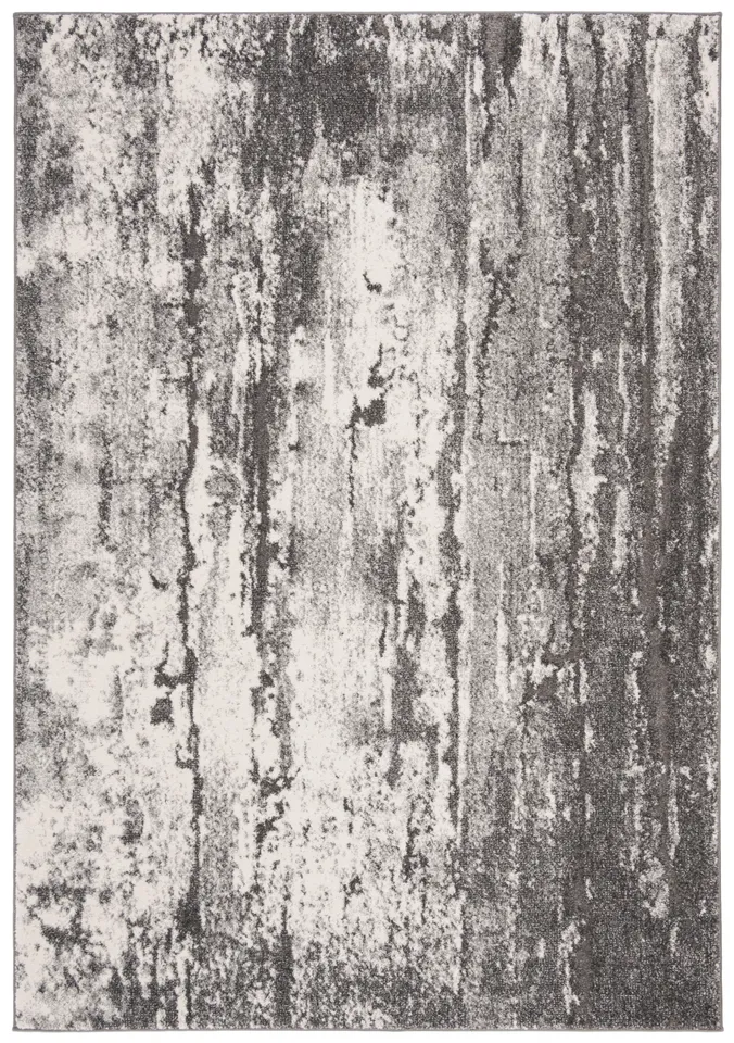 Arlo Home Woven Area Rug, SPR121F, Grey/Dark Grey,  4' X 6'