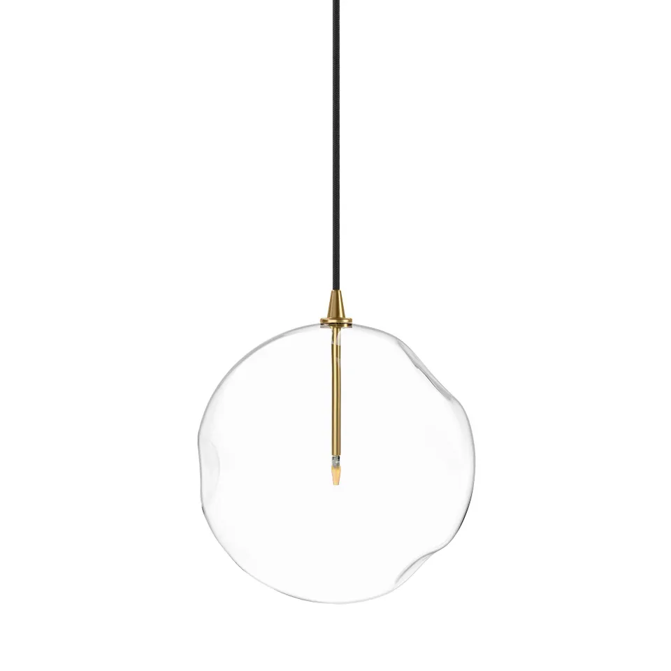 Glass Globe Pendant - Organic Glass
