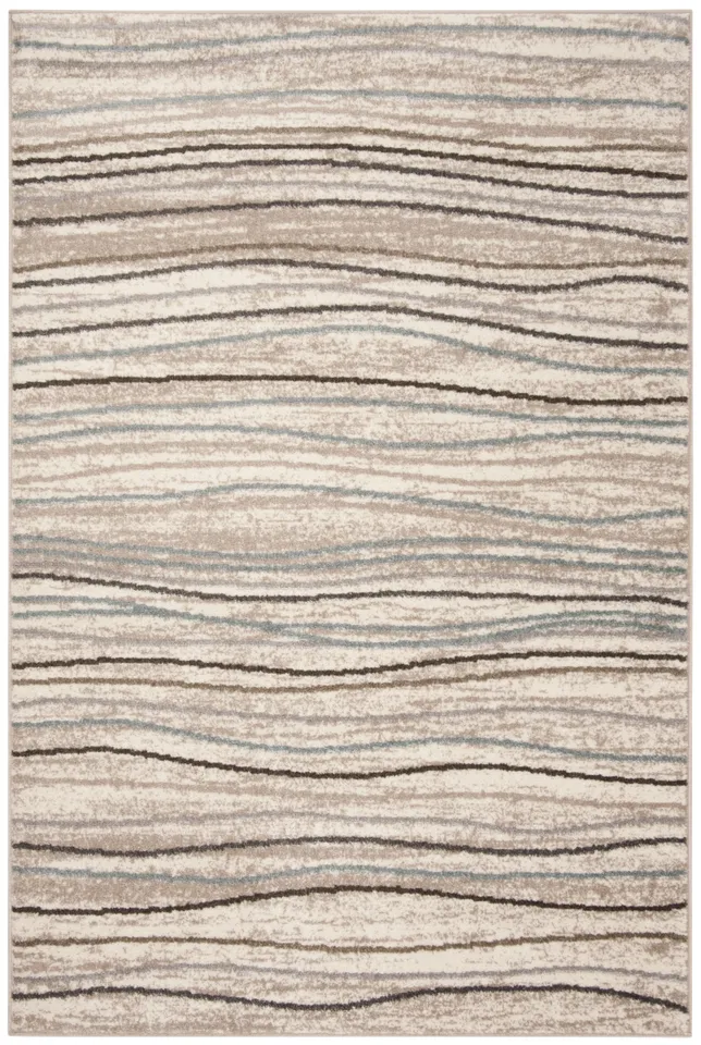 Arlo Home Woven Area Rug, AMS111A, Cream/Beige,  5' 1" X 7' 6"