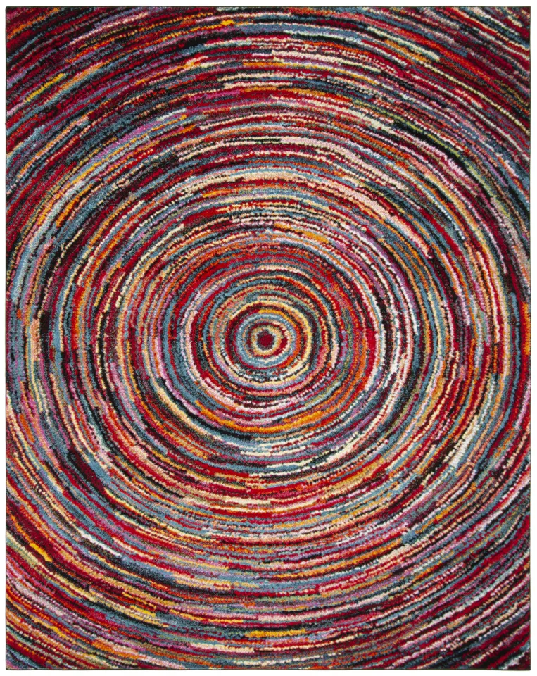 Arlo Home Woven Area Rug, ARB500M, Multi,  8' X 10'