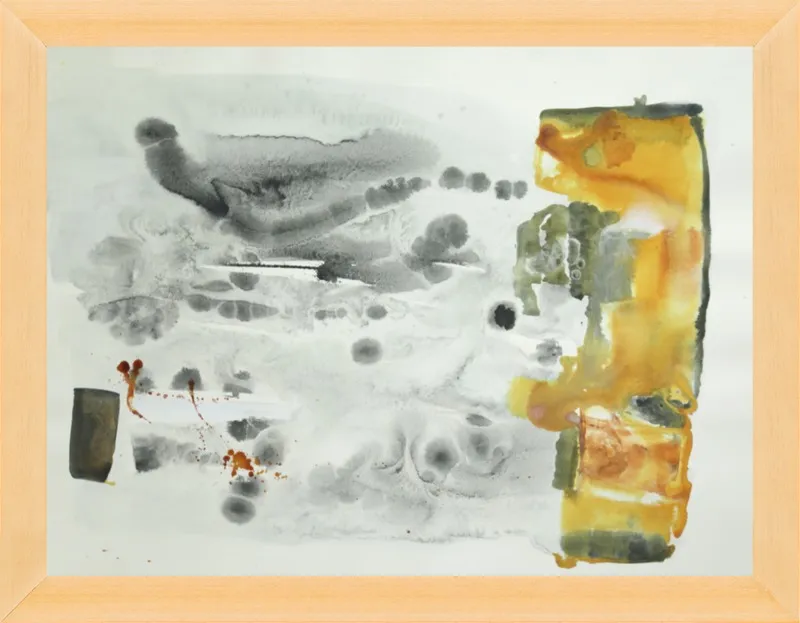 work on paper #24 by Emily Van Horn for Artfully Walls