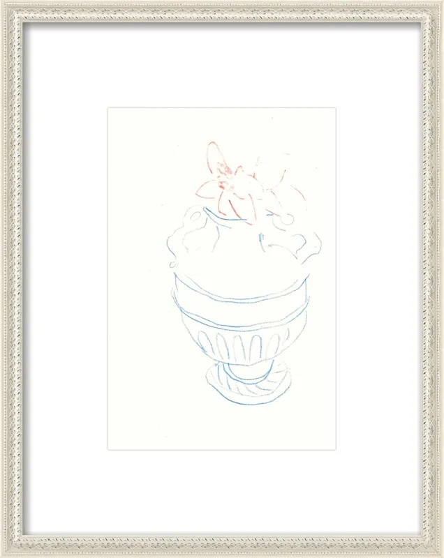 Sevres vase by Shanti Shea An for Artfully Walls