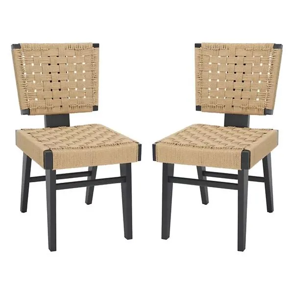 Ulima Woven Dining Chair, Set of 2