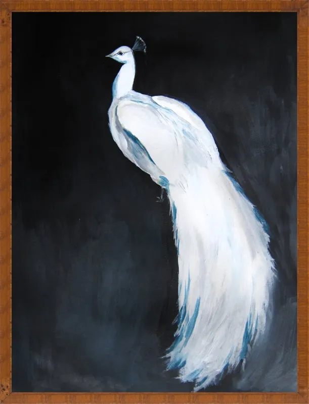 White Peacock II by Christine Lindstrom for Artfully Walls
