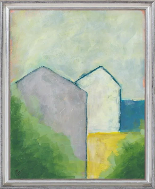 Beach Huts by Jan Weiss for Artfully Walls