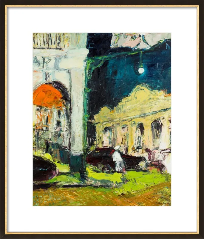 La Vida Cuba Street Corner near Sloppy Joe Bar in Old Havana by Ana Guzman for Artfully Walls