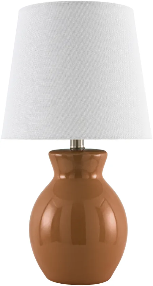 Stella Diminuta  Glazed 15"H x 8"W x 8"D Accent Table Lamp