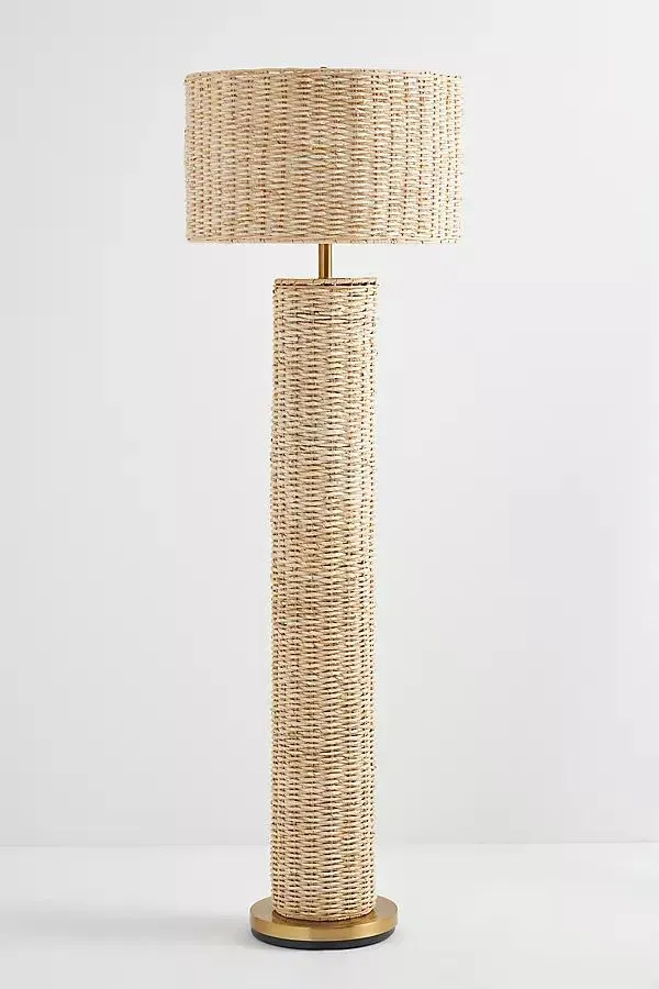 Cirebon Rattan Floor Lamp