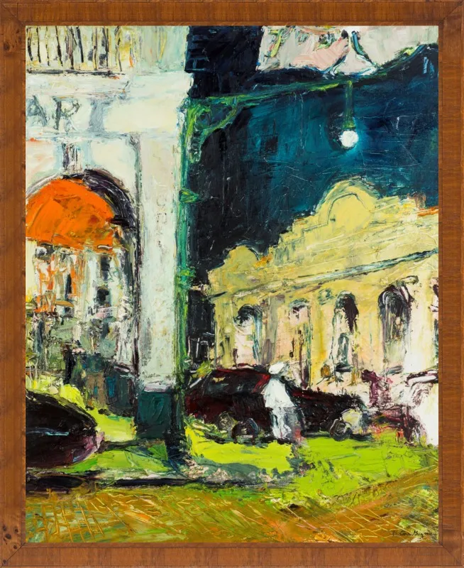 La Vida Cuba Street Corner near Sloppy Joe Bar in Old Havana by Ana Guzman for Artfully Walls