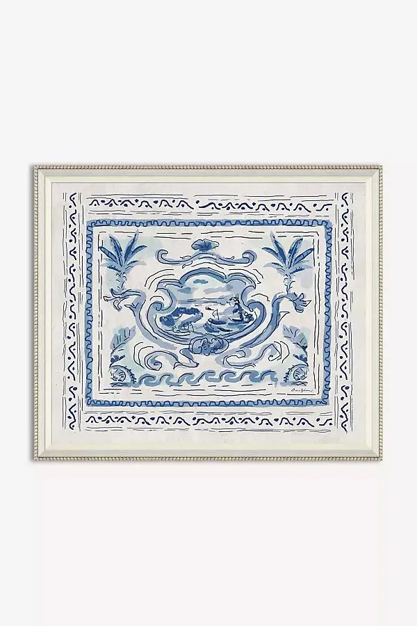 Pliny Toile Crest Wall Art