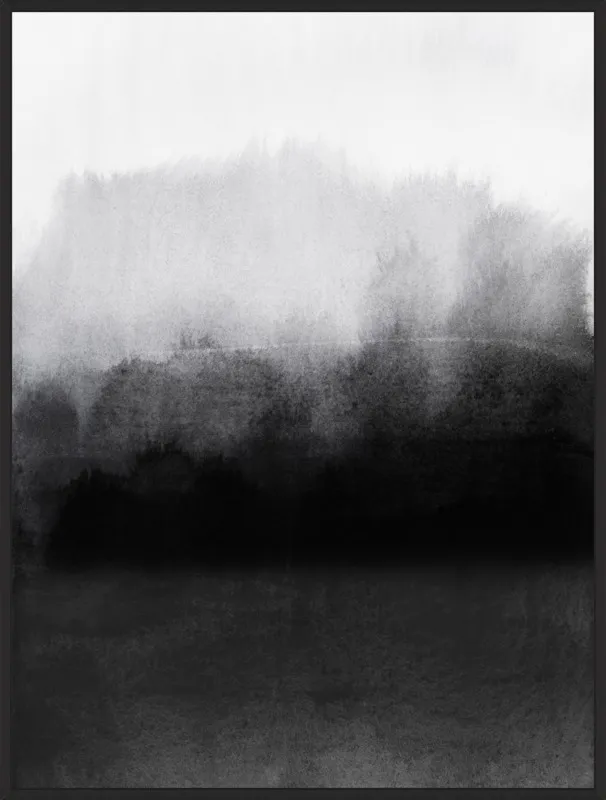 greyscale landscape by Iris Lehnhardt for Artfully Walls
