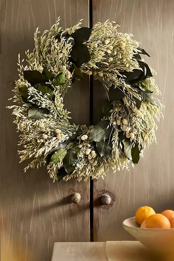Green Dream Dried Wreath