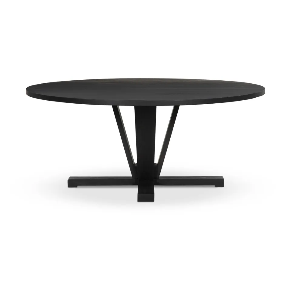 Cobain Dining Table - Flint Black