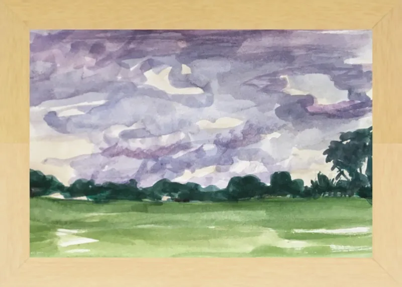 Summer Sky, Late by Megan Williamson for Artfully Walls