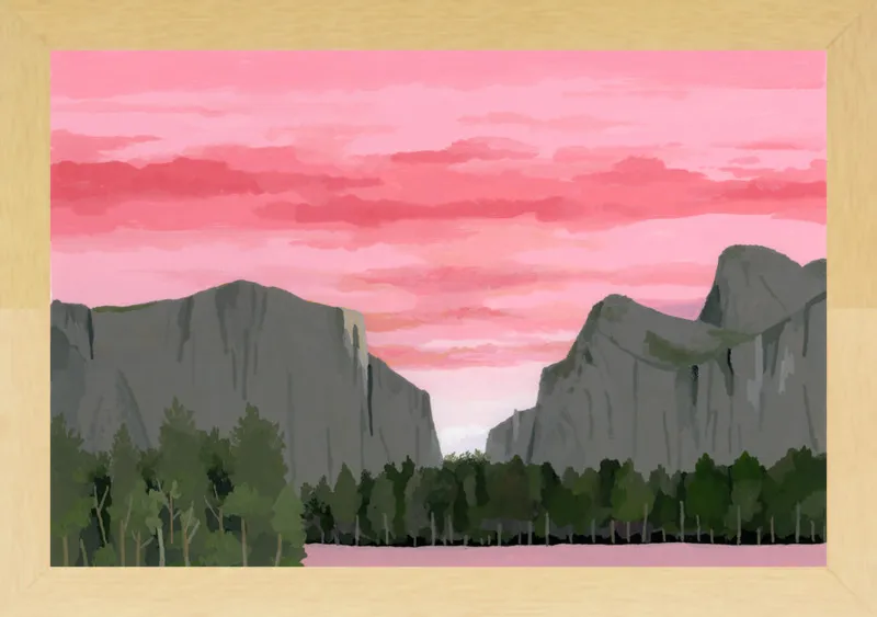 Dawn of Yosemite Park by Hiroyuki Izutsu for Artfully Walls