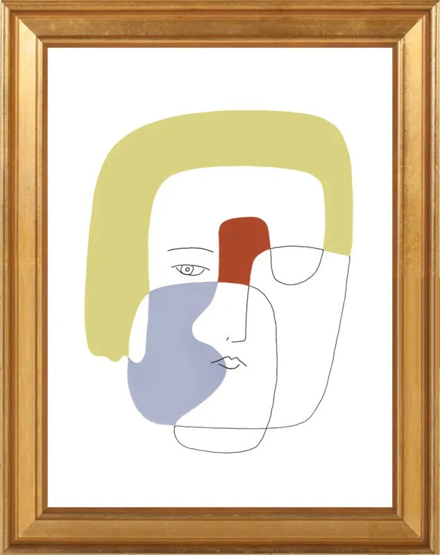 September Blue - Version 05 by Femke Colaris for Artfully Walls