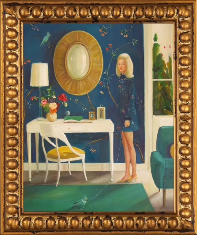 The Invisible Nature of Tansy Fairchild by Janet Hill for Artfully Walls