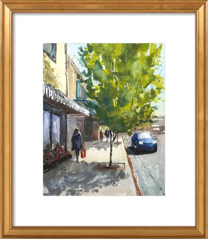 Shops in Laguna by Lauren Dusing for Artfully Walls