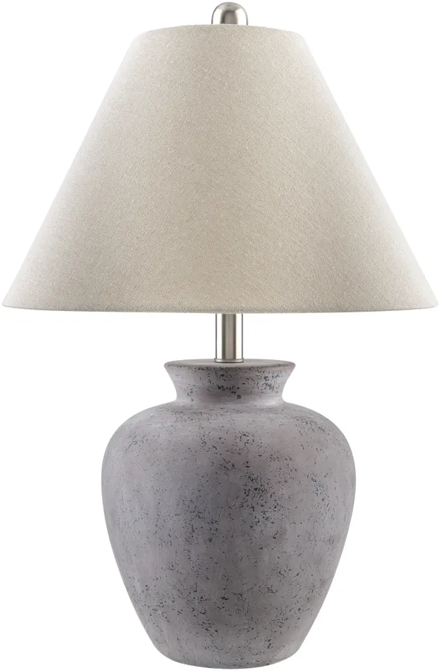 Dalle  Glazed 22"H x 15"W x 15"D Accent Table Lamp