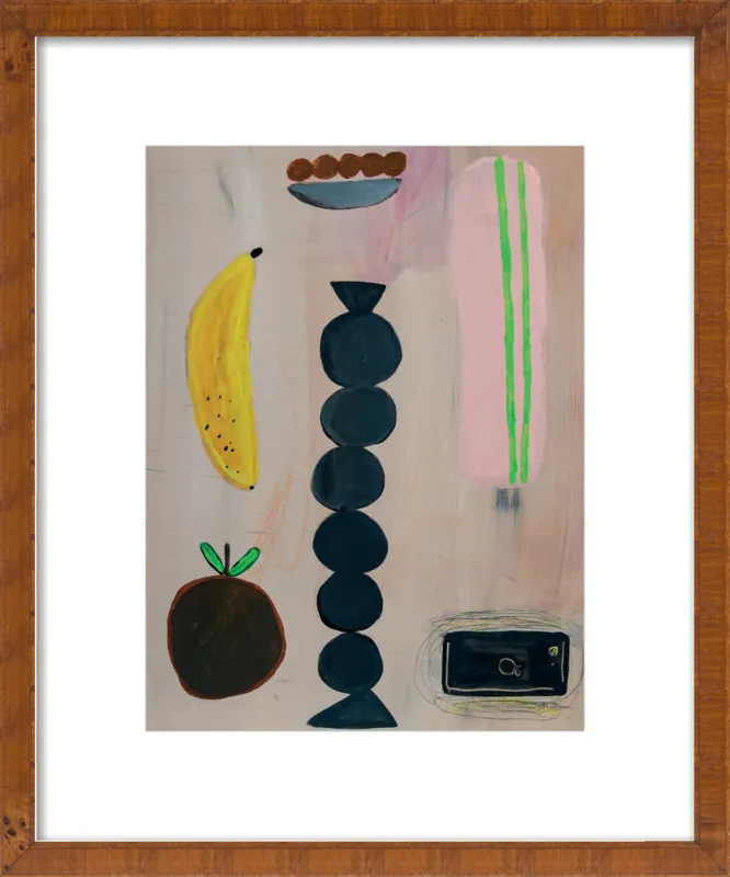 Still life with a phone vibration by Agata Królak for Artfully Walls