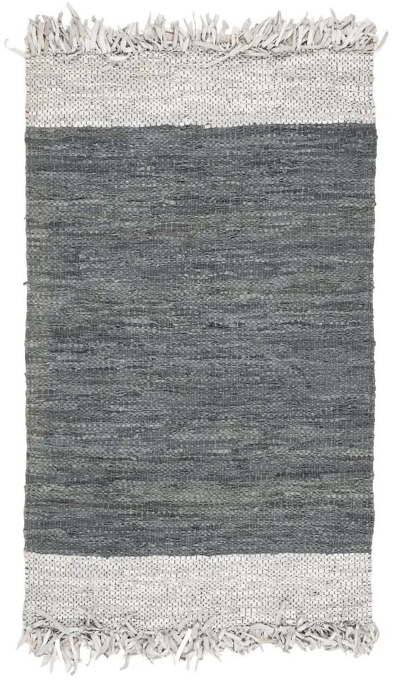 Arlo Home Hand Woven Area Rug, VTL310A, Light Grey/Dark Grey,  3' X 5'