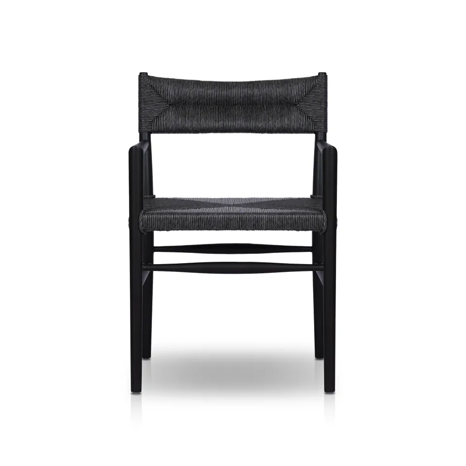 Lomas Outdoor Dining Armchair - Black Teak