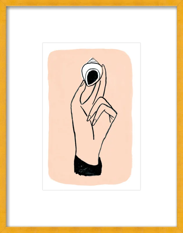 My Hand is My Face by Michael Doyle - Apartment On Belmont for Artfully Walls