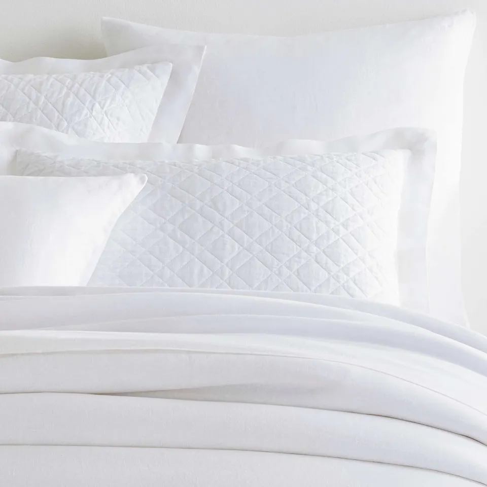 Lush Linen White Sham