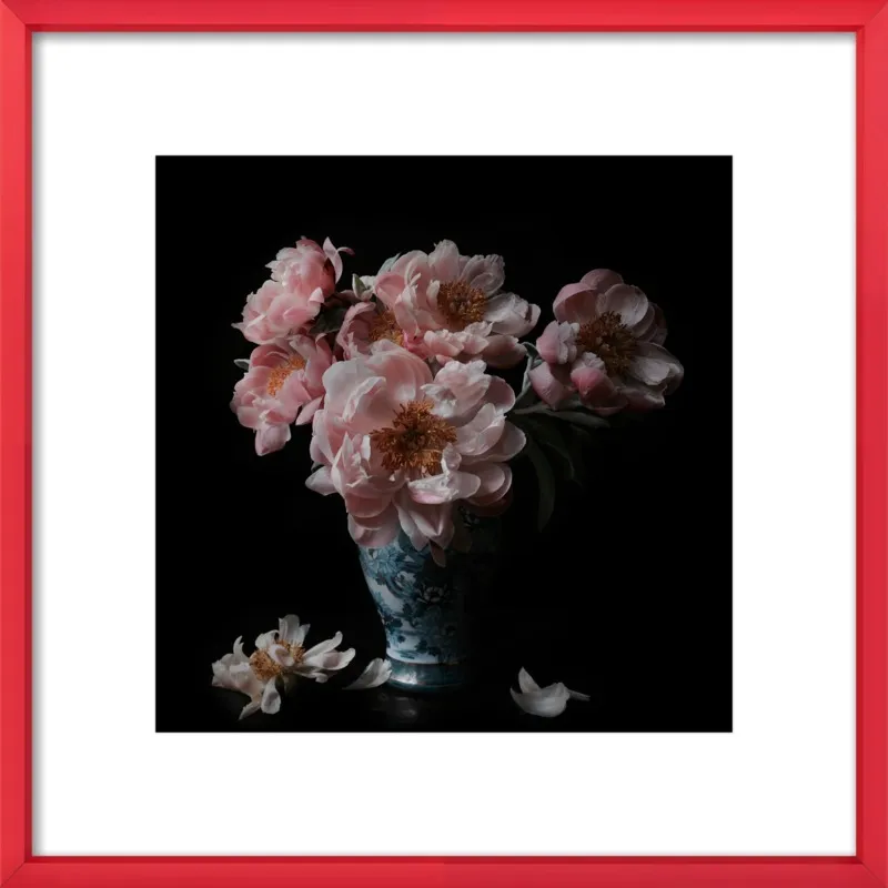 Pink Peonies  by Lucy Snowe for Artfully Walls