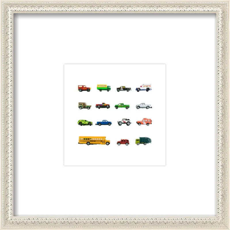 Vintage Toy Trucks by Jennifer Steen Booher for Artfully Walls