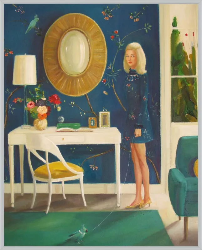 The Invisible Nature of Tansy Fairchild by Janet Hill for Artfully Walls