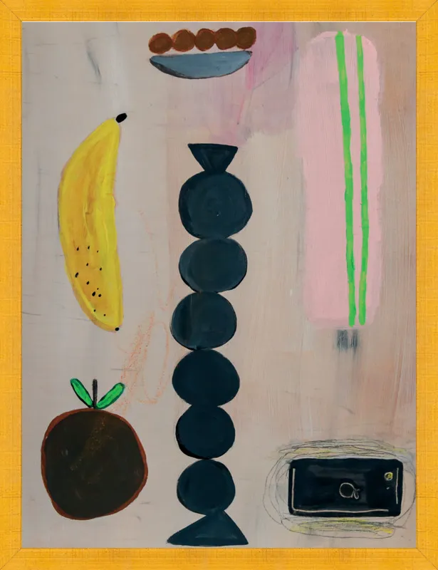 Still life with a phone vibration by Agata Królak for Artfully Walls