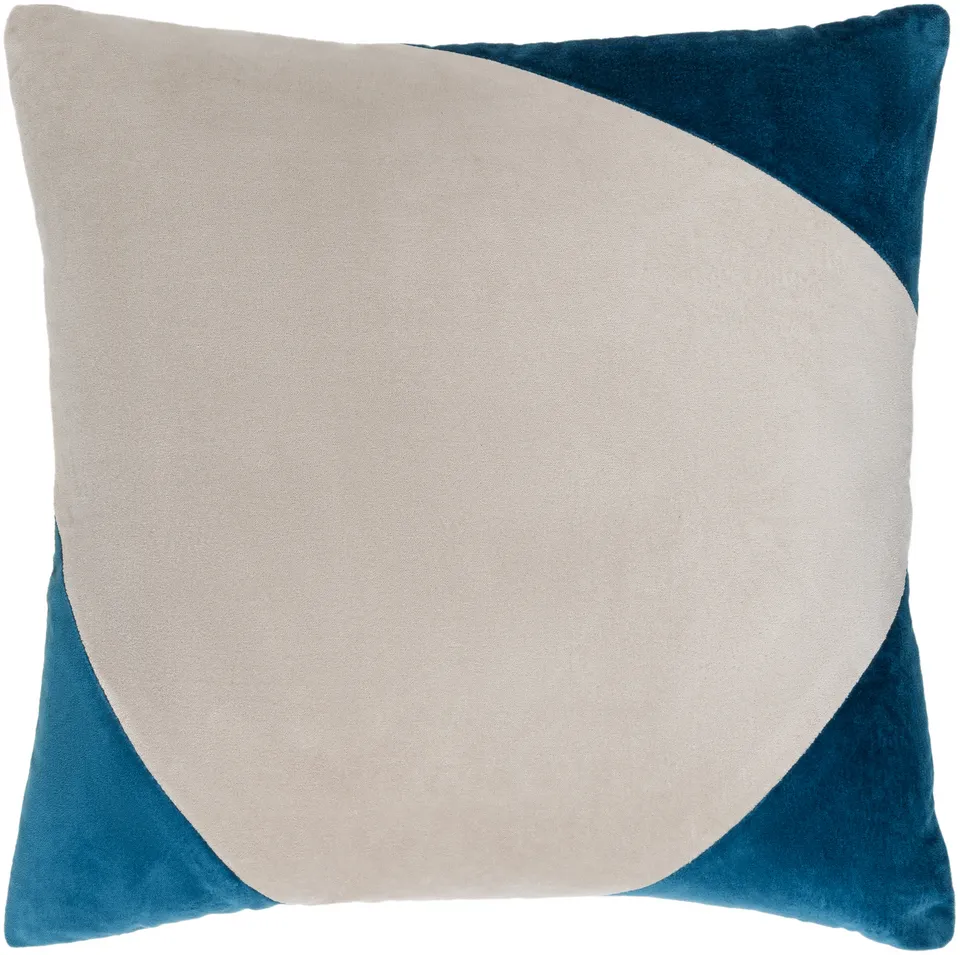 Cotton Velvet CV-079 20"L x 20"W Down Filled Pillow