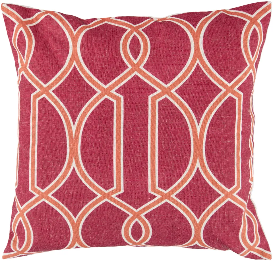 Taylor FF-018 22"L x 22"W Pillow Cover