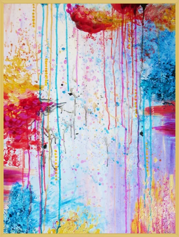 HAPPY TEARS by Julia Di Sano for Artfully Walls