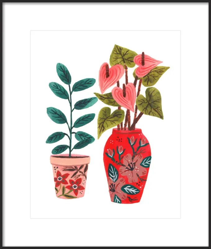 Planter by Ploypisut for Artfully Walls