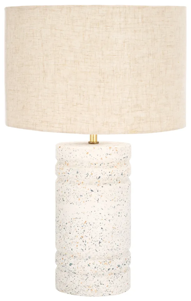 Azalea 18.75" Table Lamp - White/Multi