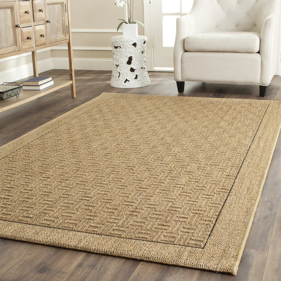 Arlo Home Woven Area Rug, PAB359A, Natural,  3' X 5'
