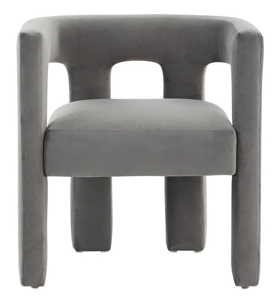 Deandre Contemporary Dining Chair  - Slate Grey