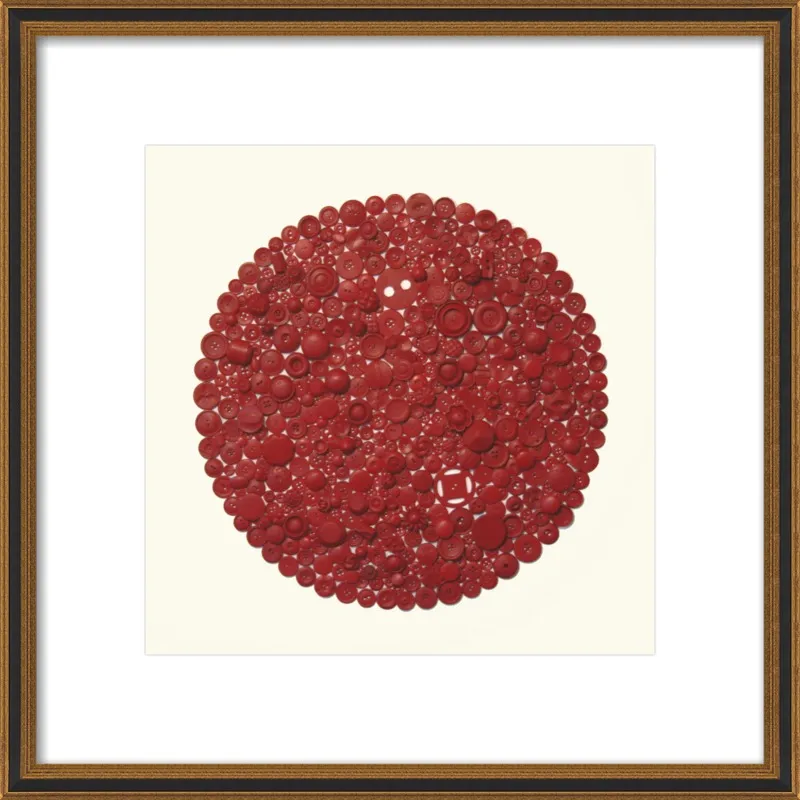 Red Target by Emeline Tate for Artfully Walls