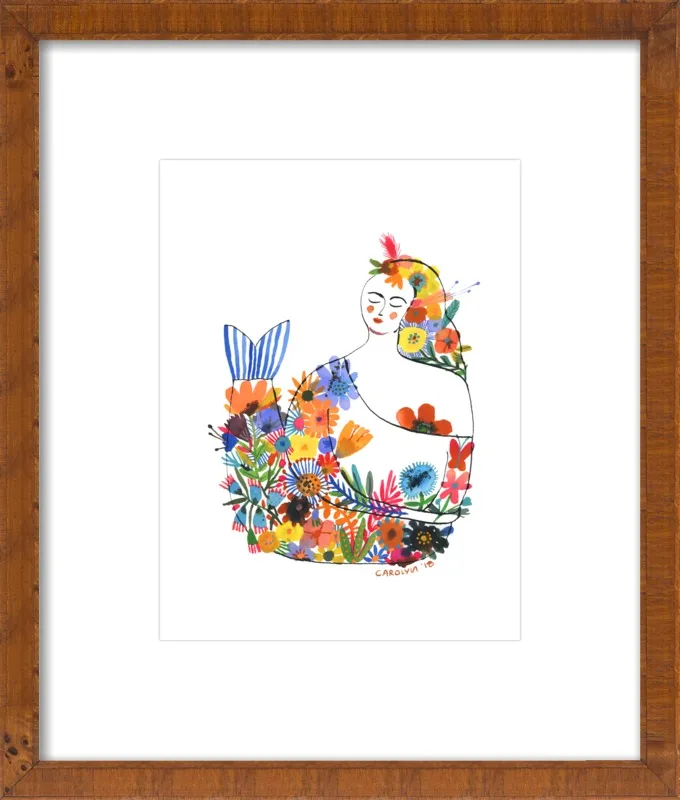 Mermaid by Carolyn Gavin for Artfully Walls