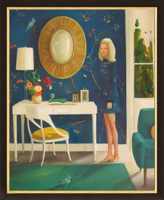The Invisible Nature of Tansy Fairchild by Janet Hill for Artfully Walls