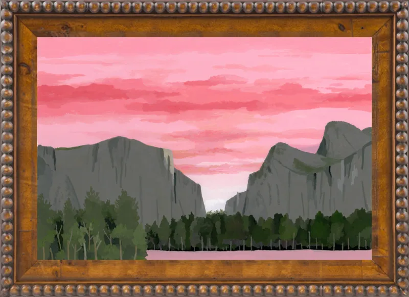 Dawn of Yosemite Park by Hiroyuki Izutsu for Artfully Walls