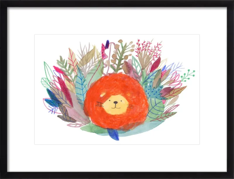 Lion by Marion Barraud for Artfully Walls