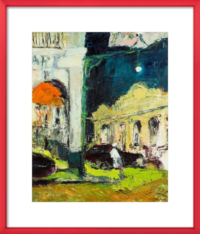 La Vida Cuba Street Corner near Sloppy Joe Bar in Old Havana by Ana Guzman for Artfully Walls