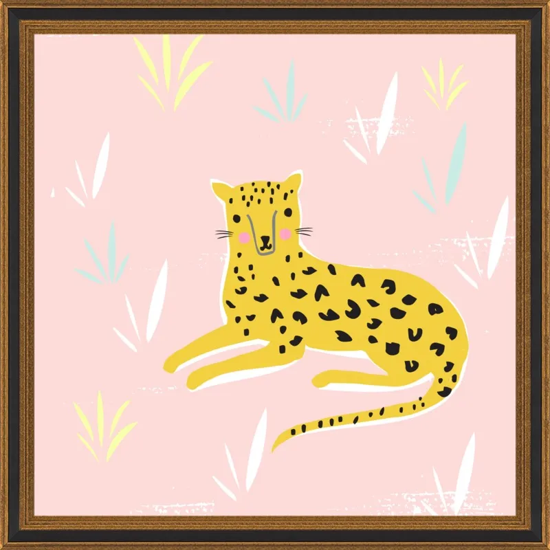 Little Amur Leopard by Lizzie Mackay for Artfully Walls