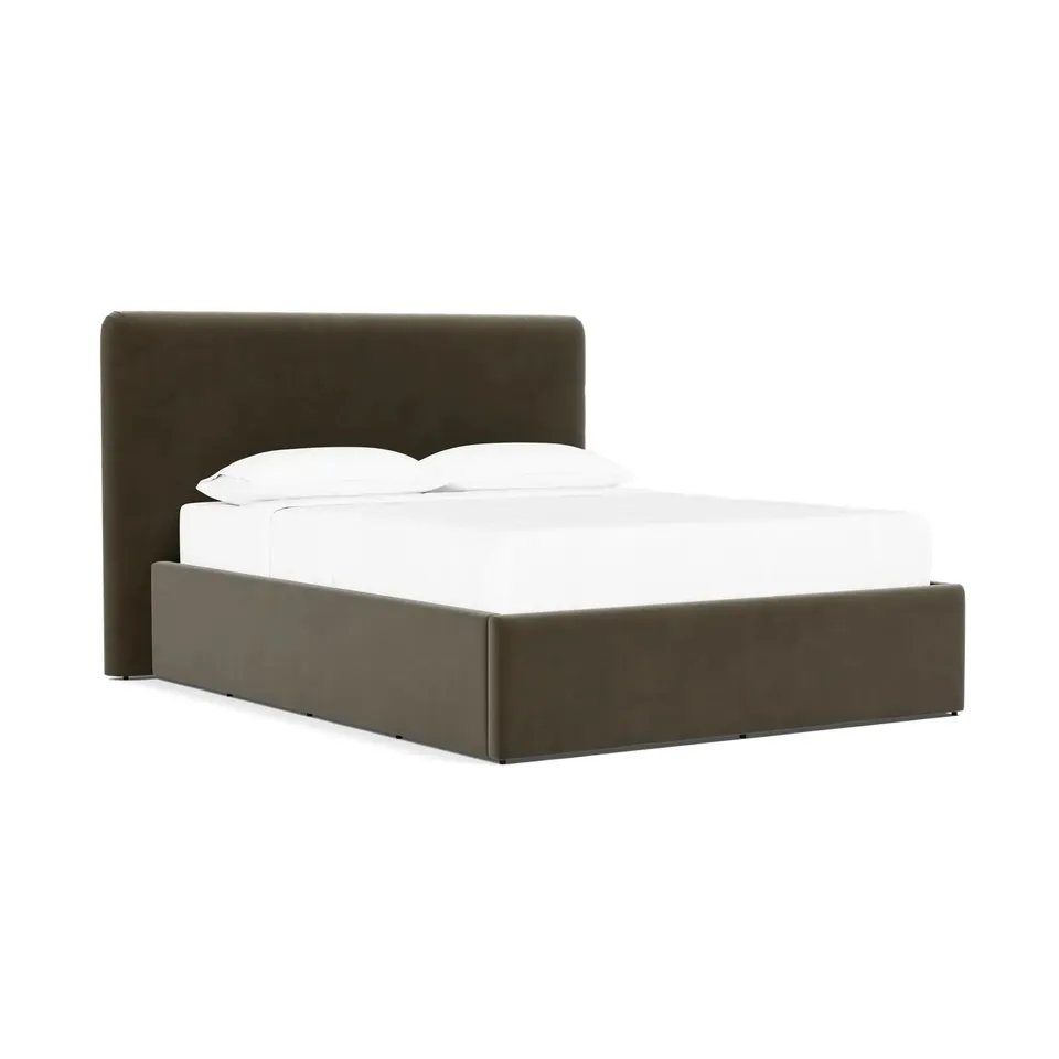 The Citizenry Alpine Bed Medium Headboard | California King | Brown