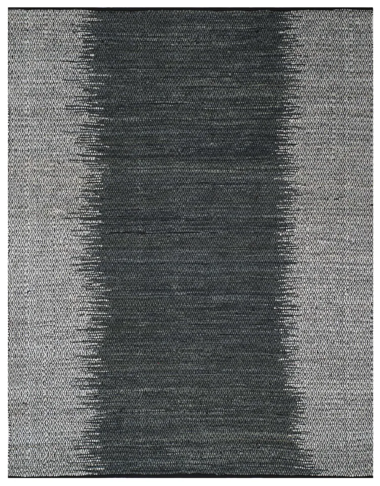 Arlo Home Hand Woven Area Rug, VTL389B, Light Grey/Charcoal,  8' X 10'