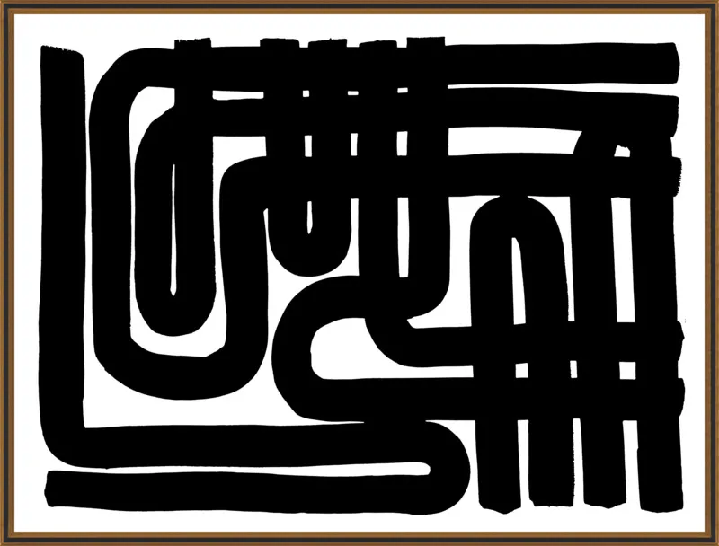 Maze by Kate Roebuck for Artfully Walls